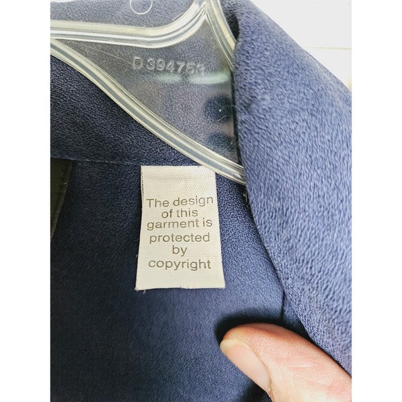 Lansky Bros. Clothier to the King Men's Silk Button Down Shirt Size XL - Picture 6 of 10